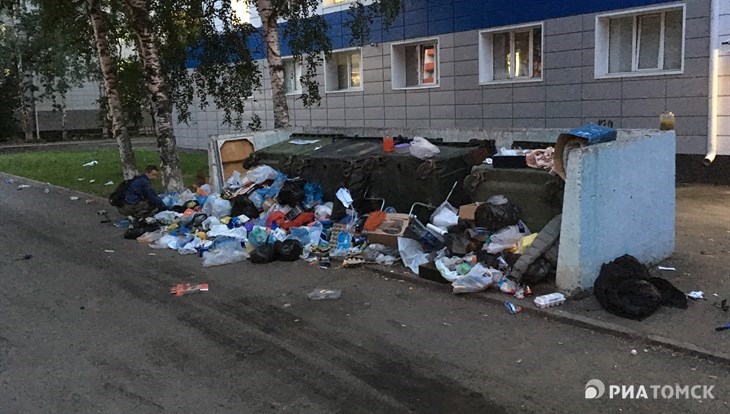 УК приведут в порядок мусорные контейнерные площадки Сорнет в Томске