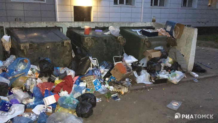 УК приведут в порядок мусорные контейнерные площадки Сорнет в Томске