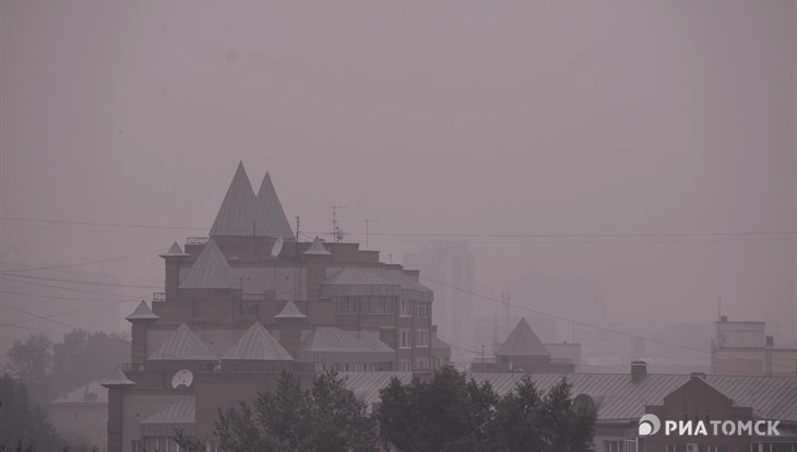 МЧС: дымка над Томском – следствие лесных пожаров в Красноярском крае