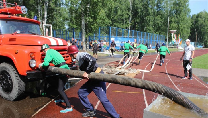 Спортсмены МЧС Томск
