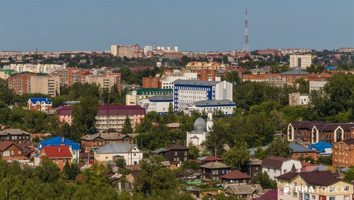 Небольшой дождь ожидает томичей в воскресенье