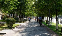 Ремонт тротуаров на пр.Ленина в Томске завершится до 15 октября