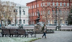 Памятник Смоктуновскому заменит Музу в сквере у томского ТЮЗа