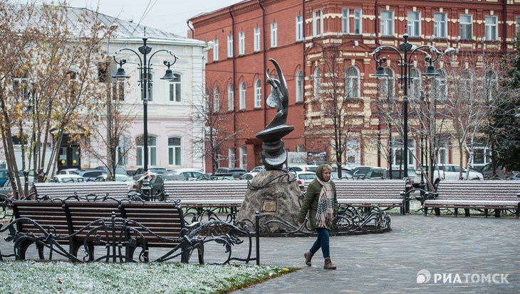 Похолодание до минус 2 градусов и снег ожидаются в Томске в пятницу