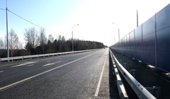 Дорожники завершили капремонт подъезда к Томску у Черной Речки