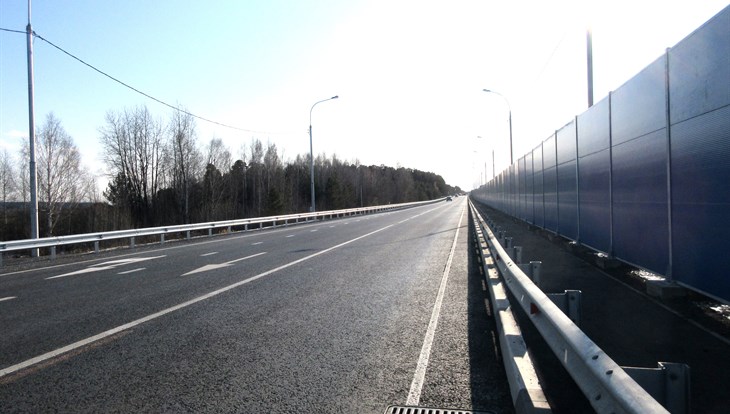 Дорожники завершили капремонт подъезда к Томску у Черной Речки