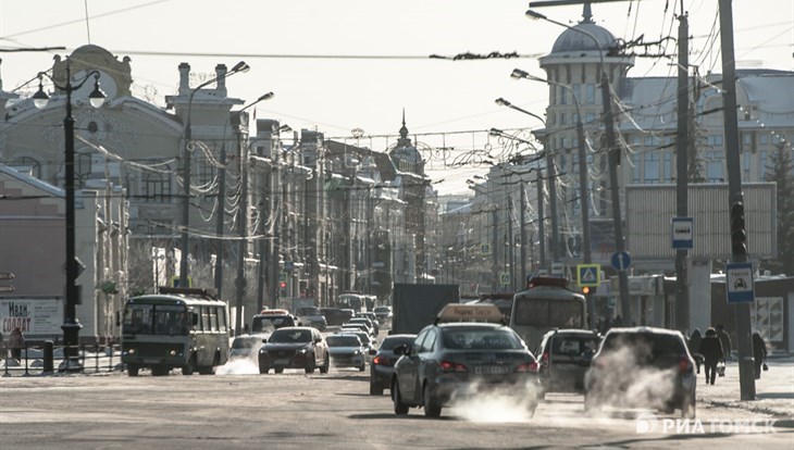 Похолодание до минус 15 градусов ожидается в Томске в среду