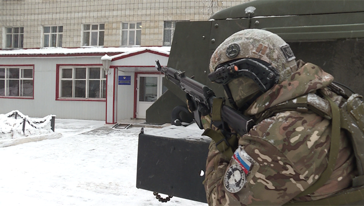 УФСБ инсценировало захват и освобождение заложников в томской колонии