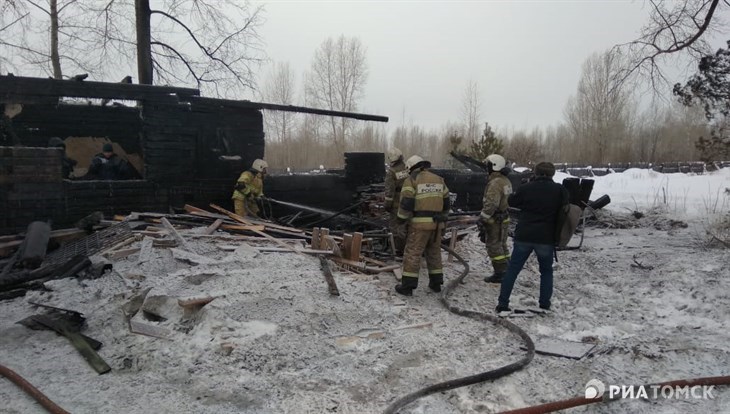СК: 12-й погибший при пожаре в Асине, вероятно, гражданин Узбекистана