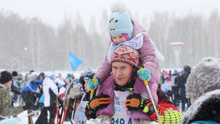 Около 2,5 тыс томичей приняли участие в Лыжне России – 2020