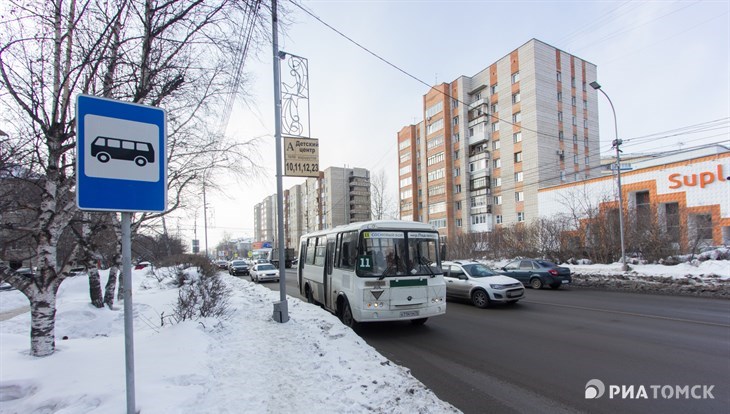 Мэрия: маршруток, курсирующих по Томску, стало больше с 1 февраля