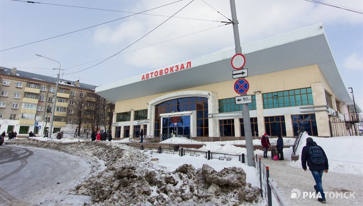 Автовокзал Томска отменяет ряд рейсов из-за морозов