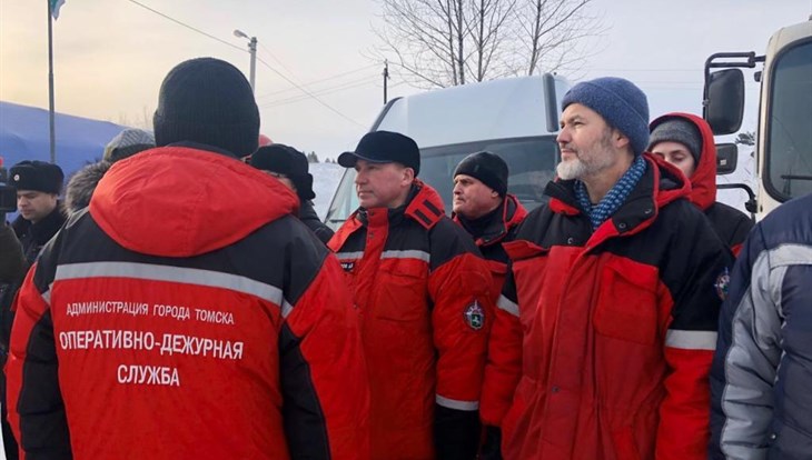 Власти и спасатели отрепетировали подтопление в томском Заварзине
