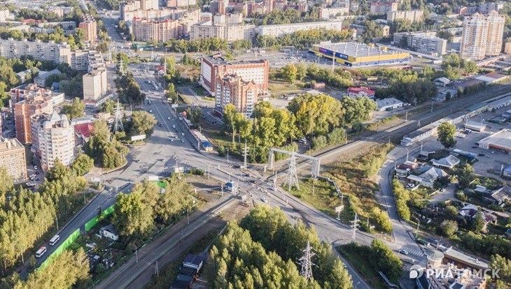 Дорожники на 3 месяца закроют пешеходный переход на Южной в Томске