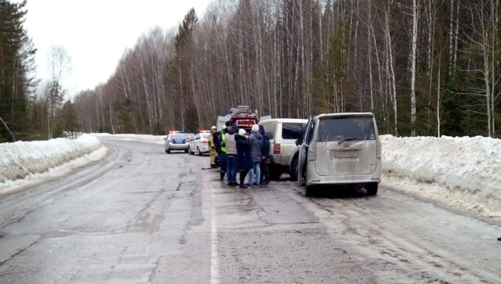 Один погиб, двое пострадали в лобовом ДТП на трассе Томск – Самусь