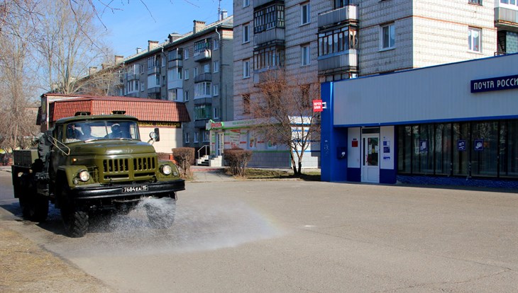 Военная спецтехника будет обрабатывать дезраствором улицы Томска