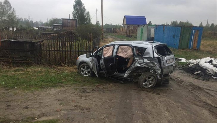 Двое попали в больницу после столкновения легковушек на окраине Томска