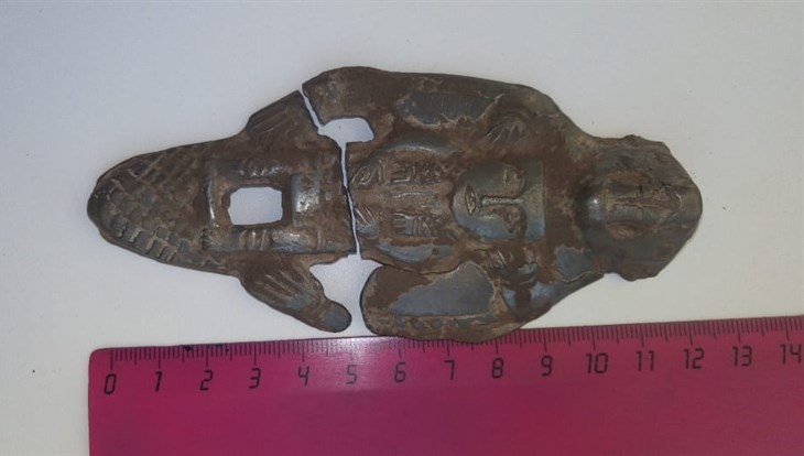 Житель Колпашевского района нашел фигурку бронзового бобра VI-IX вв