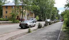 Дорожники завершают рисовать разметку на улицах Томска, где был ремонт