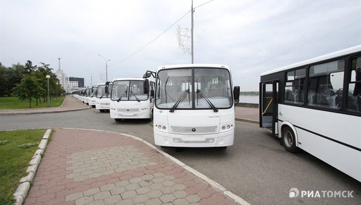 Томские власти закупили 83 автобуса для межмуниципальных перевозок