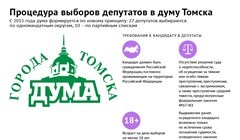 Выборы в гордуму Томска: требования к кандидатам и выборный процесс