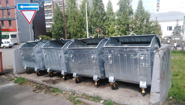 САХ начало тестировать в Томске новый вид контейнеров для мусора