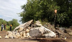Крупная свалка строительного мусора ликвидирована в центре Томска