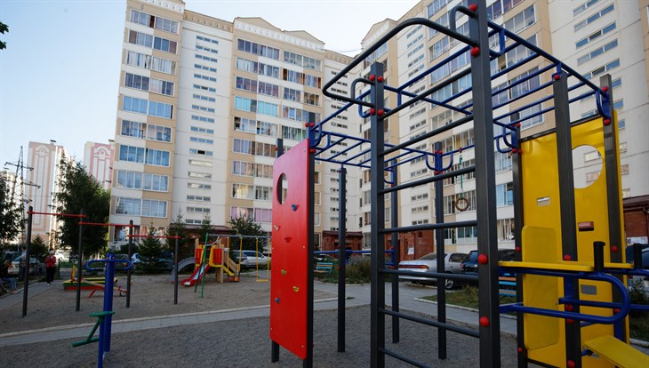 Обновление детских площадок во дворах Томска стоило 13млн руб в 2020г