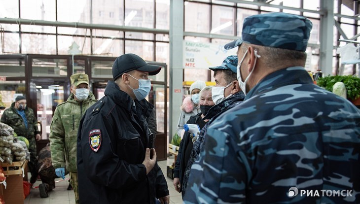 Более 70 безмасочников оштрафованы в Томской области за неделю