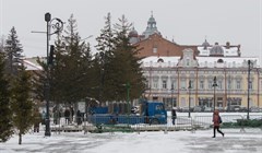Новогодняя елка на Новособорной в Томске появится к 10 декабря