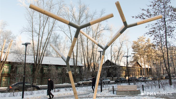 Арт-объекты для развития фантазии появились на улице Усова в Томске