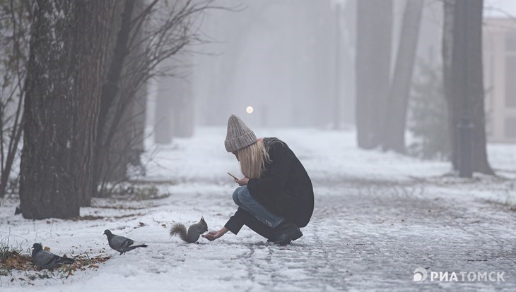 Десятиградусный мороз сохранится в Томске в пятницу