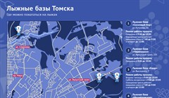 Коньком и классикой: где в Томске покататься на лыжах