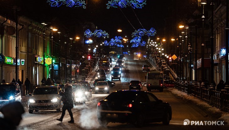 Ремонт новогодней иллюминации в Томске обойдется в 1,5 млн руб