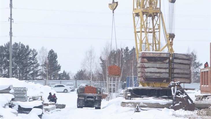 Томские власти ожидают сокращения глубины падения в строительстве