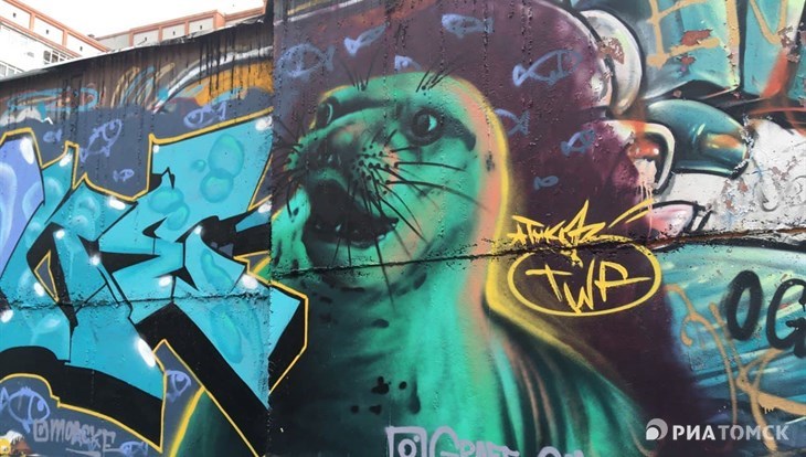 Гулять – так атмосферно: в Томске создана карта граффити и стрит-арта