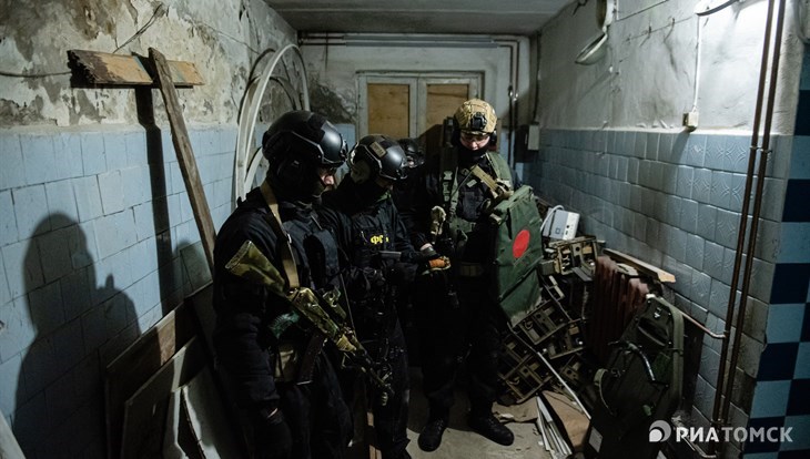 Силовики завершили антитеррористические учения в здании ГТРК Томск