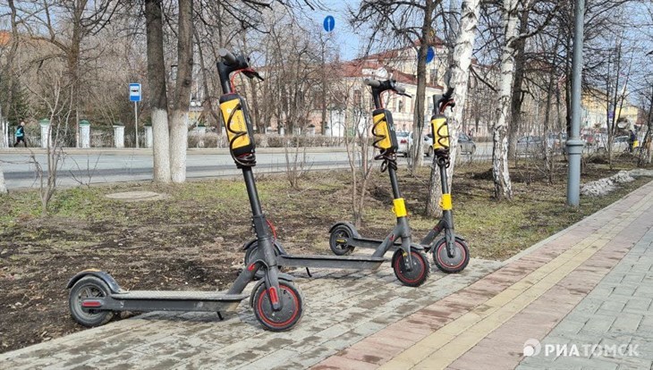 Власти определили 4 зоны для езды на электросамокатах Whoosh в Томске