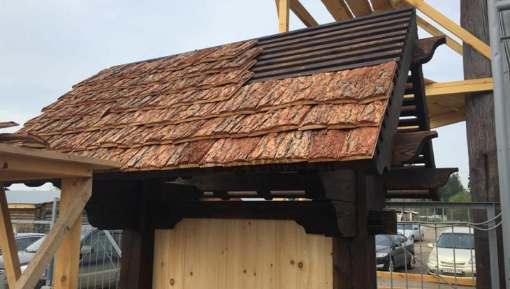 Tomsk company started supplying larch shingles to the Czech Republic