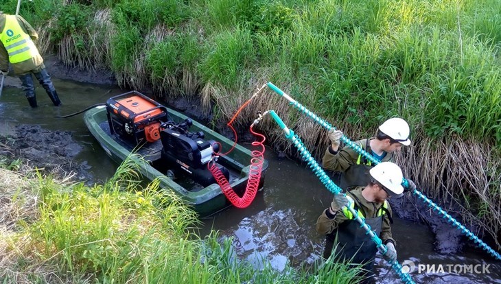 Рыба вернулась в водоем в Коми, когда его очистили Аэрощупом ТГУ