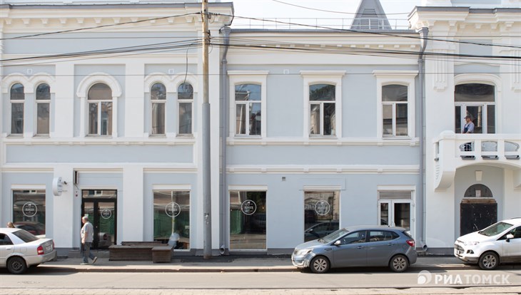 Арендатор каменного Дома за рубль воссоздал фасад в центре Томска