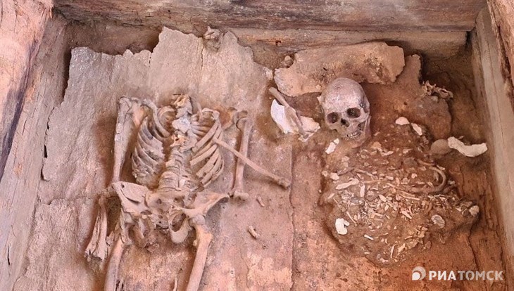 Археологи ТГУ и Эрмитажа нашли в Хакасии могилу уникальной сохранности