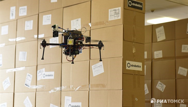 Резидент ОЭЗ Томск учит дроны проводить инвентаризацию на складах