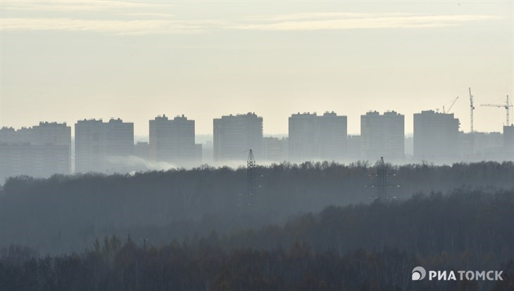 Синоптик: дымка в Томске – от печного отопления
