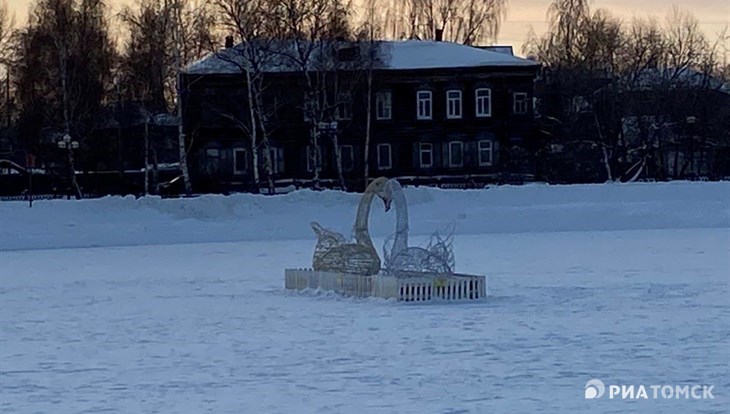 Самым большим в Томске этой зимой будет каток на Белом озере