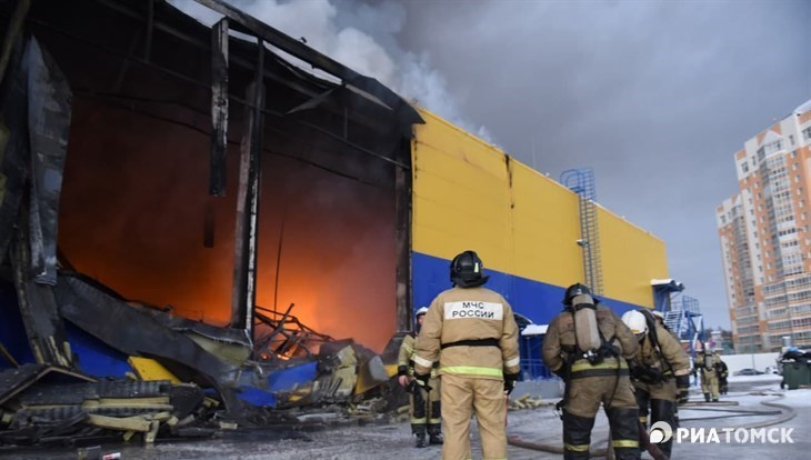 Томское МЧС: пожар в Ленте – крупнейший по площади за 10 лет