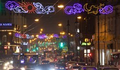День и ночь на главном проспекте: фото новогоднего Томска