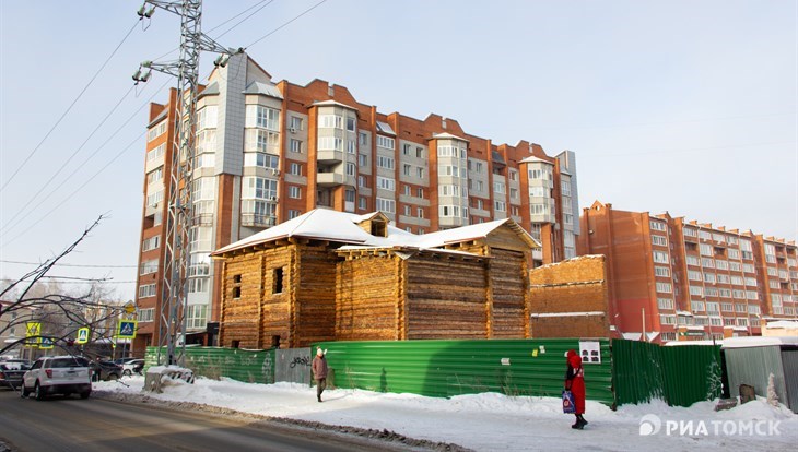 Дом за рубль на Гоголя, 16 в Томске планируют сдать к ноябрю 2022г