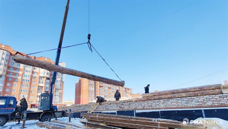 Арендаторы усадьбы Акулова в Томске поставят первый сруб к марту 2022г