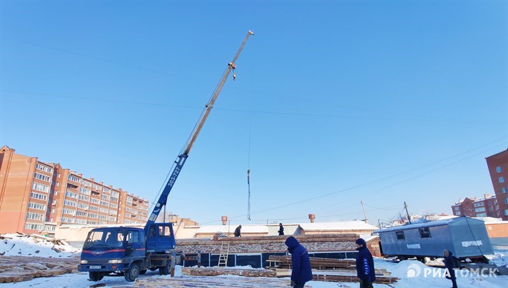Арендаторы усадьбы Акулова в Томске поставят первый сруб к марту 2022г